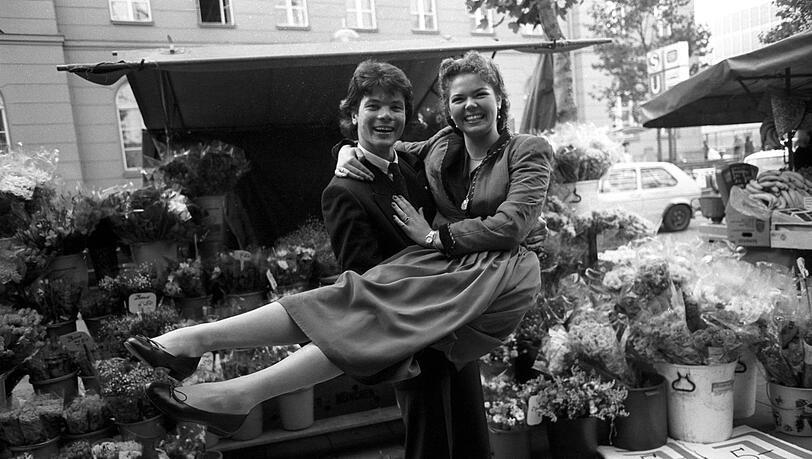1982: Michael der Köstliche mit Stefanie I. 1982: Michael der Köstliche mit Stefanie I.