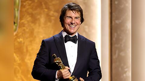 Tom Cruise mit seinem Ehren-Oscar.