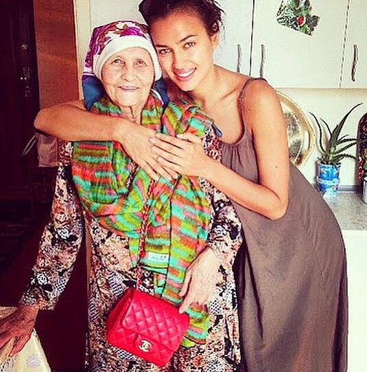 Irina Shayk auf Instagram