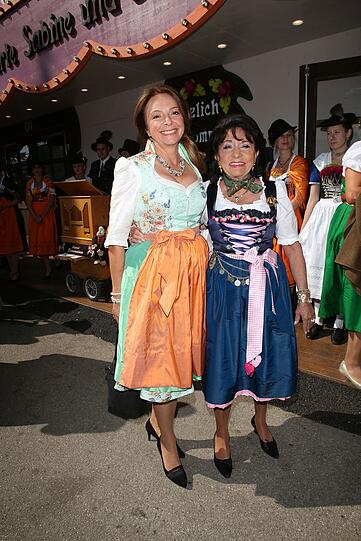 Uschi Dämmrich von Luttitz und Regine Sixt