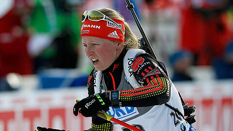 Biathletin Franziska Hildebrand wohnt seit einigen Jahren sie in Ruhpolding, wo sie in der nahegelegenen Chiemgau-Arena von Ricco Groß trainiert wird.