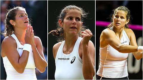 Die schönsten Bilder der deutschen Tennisspielerin Julia Görges.