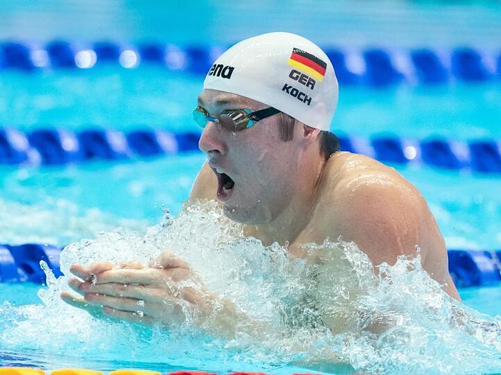 Als Dritter der Vorläufe im WM-Finale: Brustschwimmer Marco Koch.