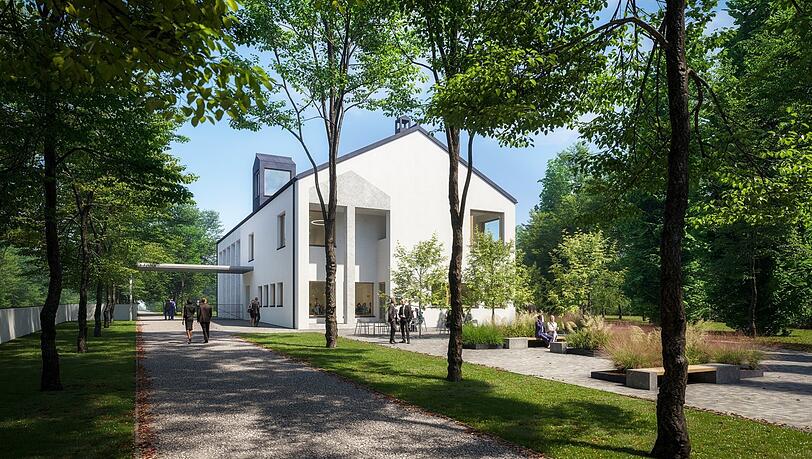 So soll das Trauerpastorale Zentrum einmal aussehen.