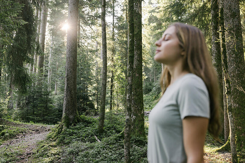 Genießen Sie die erholsame Natur in Kitzbühel.