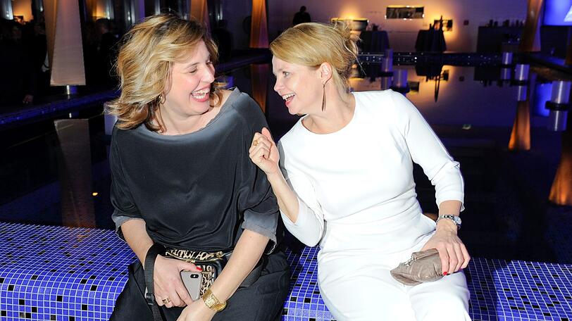 Elena Uhlig und Annette Frier
