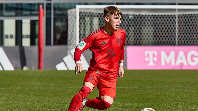 Zeige gegen die U19 von Borussia Dortmund eine starke Leistung: Lennart Karl.