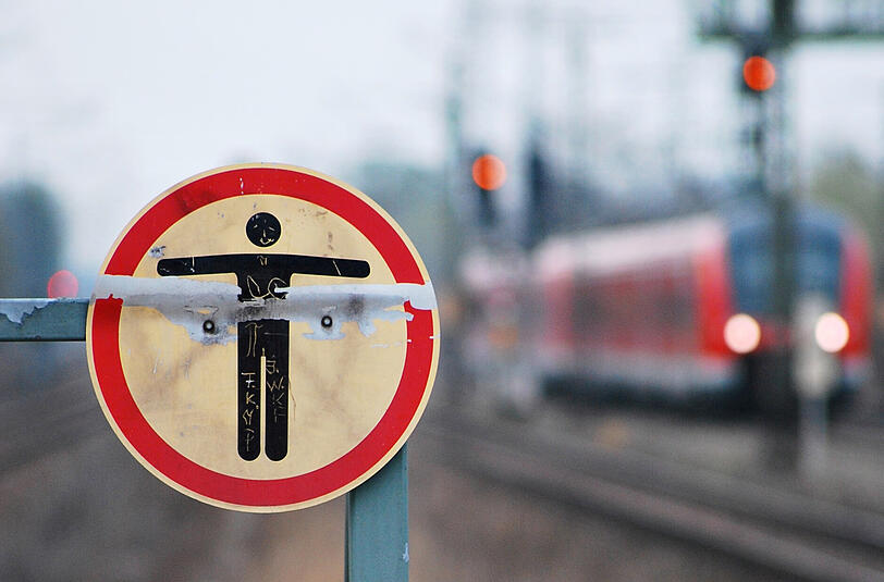 Vor allem während der Wiesn befinden sich immer wieder Menschen in den Gleisen der S-Bahn.