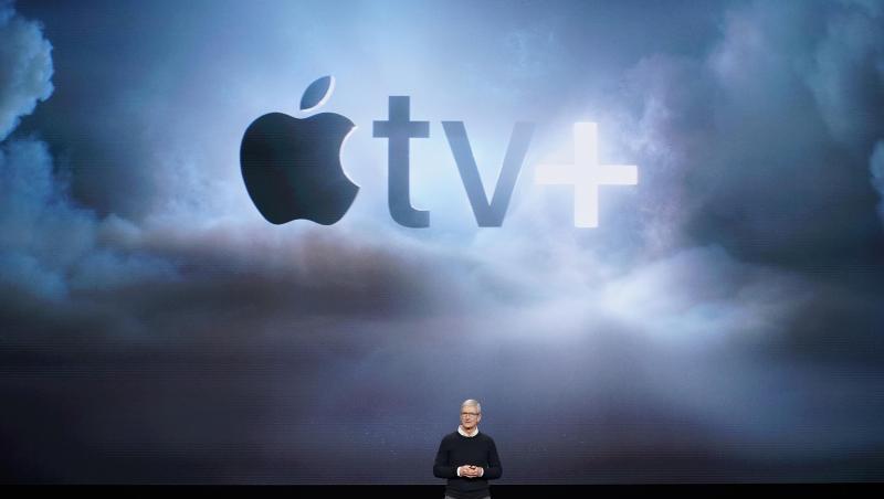 Apple-CEO Tim Cook bei der Vorstellung neuer Produkte in Cupertino. Apple-CEO Tim Cook bei der Vorstellung neuer Produkte in Cupertino.