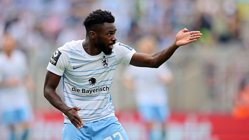 Will Sechzigs Torgefahr erhöhen und möglichst schnell von Beginn an auflaufen: Neulöwe Joseph "Sepp" Boyamba.