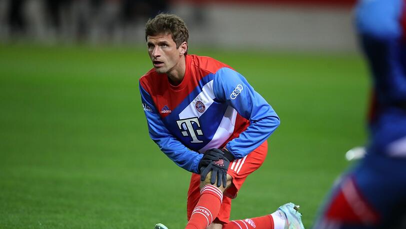 Thomas Müller nur Ersatz – daran muss er sich wohl gewöhnen.