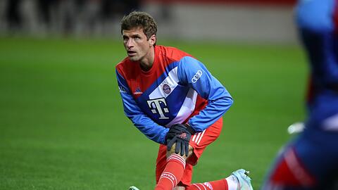Thomas Müller nur Ersatz – daran muss er sich wohl gewöhnen.
