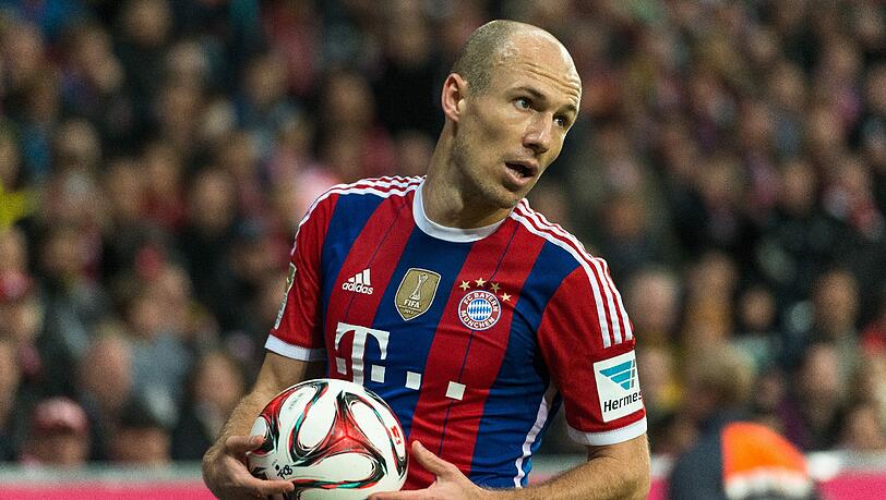 Keine Robben-Show beim "Champions League"-Spiel gegen Rom. Keine Robben-Show beim "Champions League"-Spiel gegen Rom.