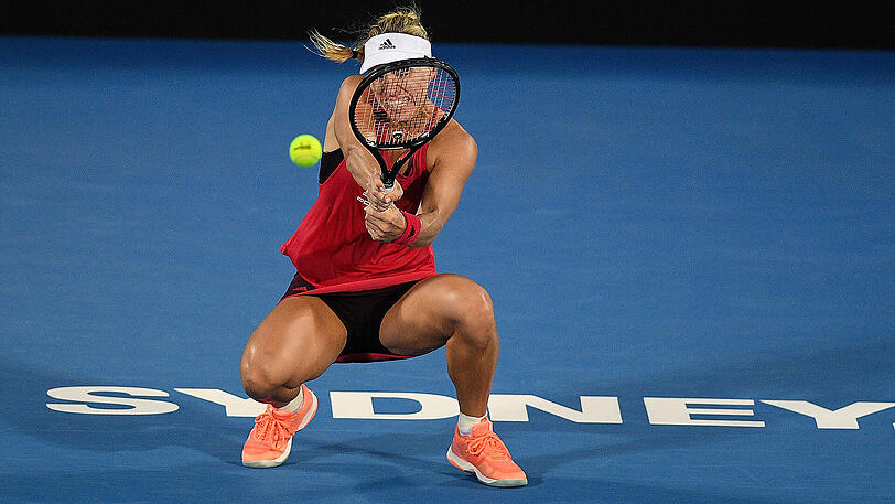 Angelique Kerber steht im Endspiel des WTA-Turniers von Sydney.