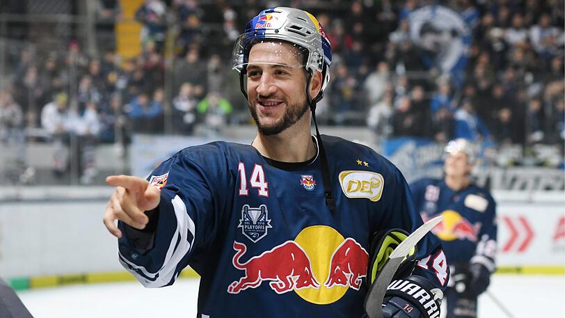 Der Ex-EHCler Pinizzotto spielte heute zum ersten Mal an seiner alten Wirkungsstätte am Oberwiesenfeld.