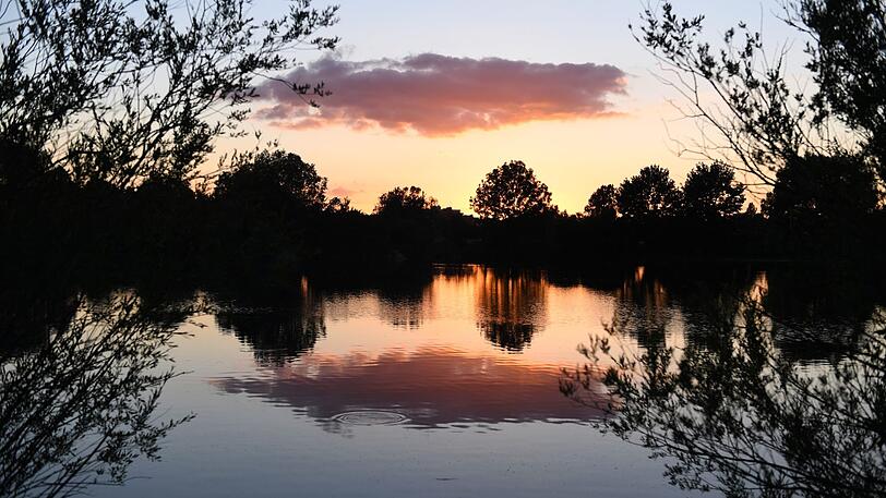 Dieser traumhafte Ausblick auf den Böhmer Weiher könnte Ihrer sein, wenn Sie unsere Ausflugtipps beherzigen.
