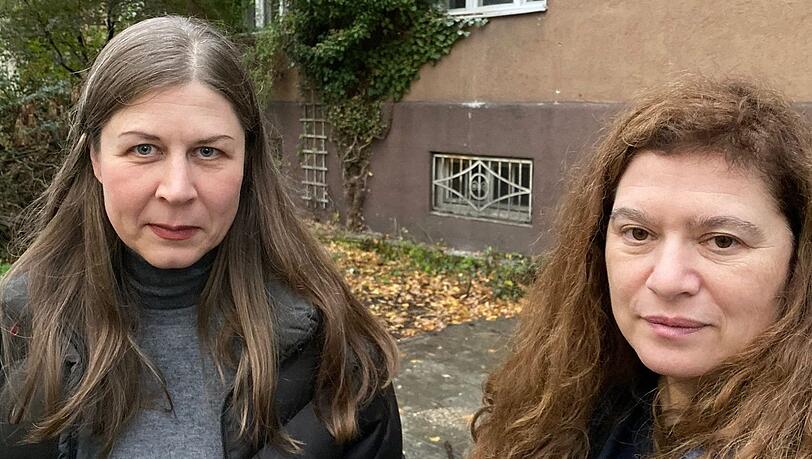 Birgit Sasowski (l.) und Gabriella Meros wollen das Haus erhalten. Birgit Sasowski (l.) und Gabriella Meros wollen das Haus erhalten.