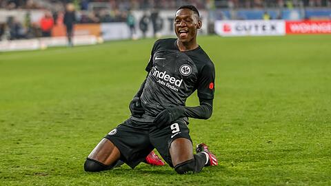 Einer der großen Shootingstars der aktuellen Saison: Randal Kolo Muani von Eintracht Frankfurt.