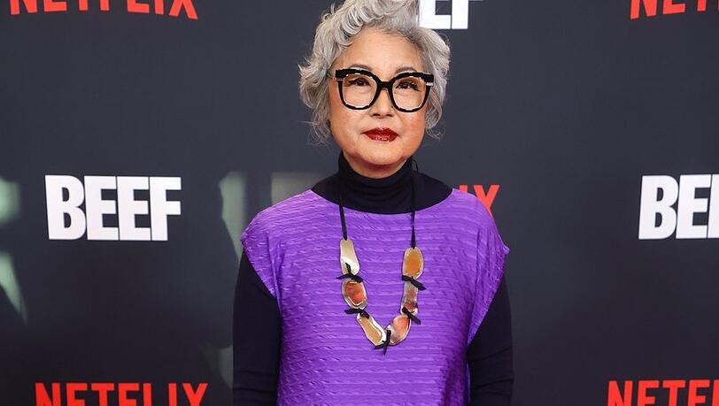 Patti Yasutake im Jahr 2023 auf der Premiere von "Beef".