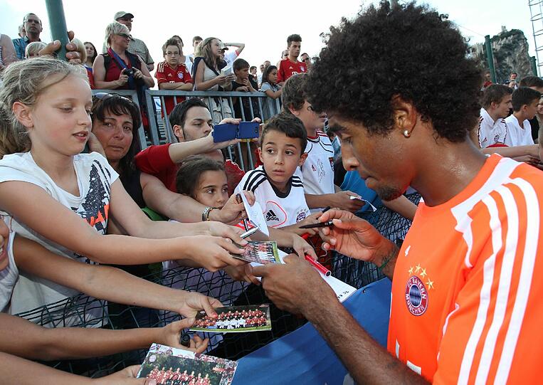 Der FC Bayern im Trentino - Bilder aus dem Trainingslager.