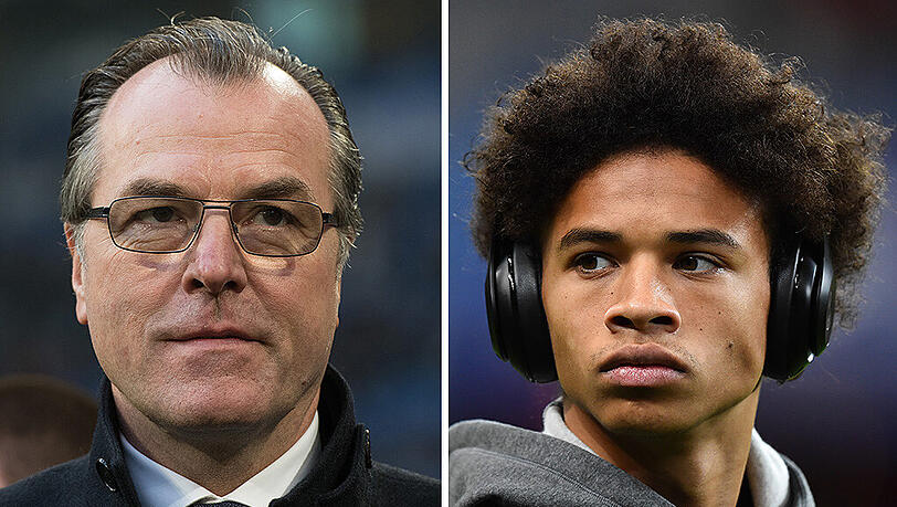 Schalkes Aufsichtsratschef Clemens Tönnies (links) will den umworbenen Jungstar Leroy Sané nicht ziehen lassen. Schalkes Aufsichtsratschef Clemens Tönnies (links) will den umworbenen Jungstar Leroy Sané nicht ziehen lassen.