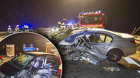 Tödlicher Unfall auf der A99: Ein Geisterfahrer ist falsch auf die Autobahn aufgefahren und hat für ein Todesdrama gesorgt. Zwei Menschen kamen ums Leben...