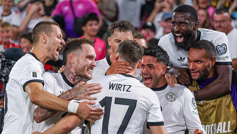 Die Freude kannte nach den Toren gegen Nordirland beim DFB-Team keine Grenzen. Die Freude kannte nach den Toren gegen Nordirland beim DFB-Team keine Grenzen.