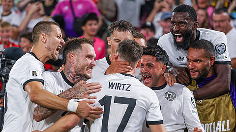 Die Freude kannte nach den Toren gegen Nordirland beim DFB-Team keine Grenzen.