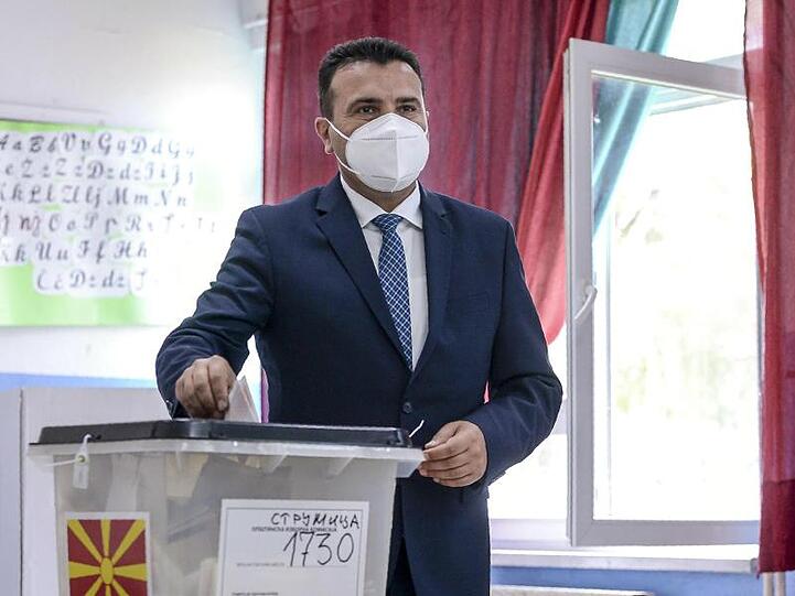 Die Sozialdemokraten von Zoran Zaev küren sich in Nordmazedonien zum Sieger.
