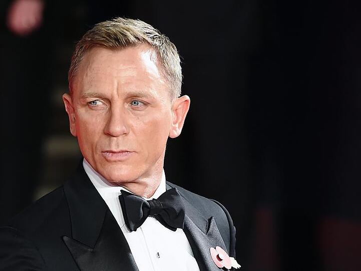 Schauspieler Daniel Craig kommt 2015 zur Premiere des neuen James Bond Films "Spectre" in der Royal Albert Hall in London.