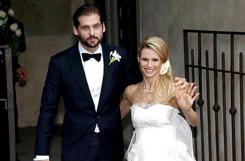 Familie Hunziker im Babyglück: Michelle Hunziker und ihr Ehemann Tomaso Trussardi haben eine Tochter bekommen.