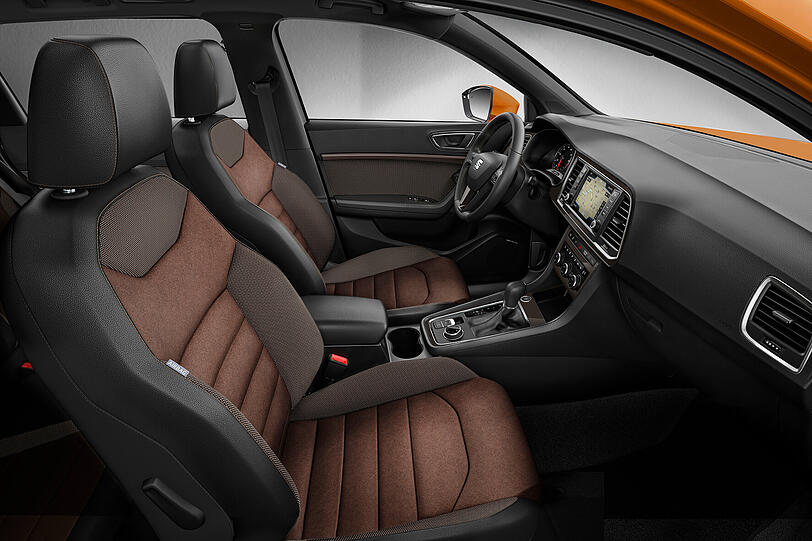 Die Sitze im Seat Ateca sind bequem und voll langstreckentauglich.