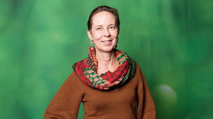 Ursula Harper. Sie trat 2017 bei den Grünen ein - und seit diesem Herbst ist sie deren Vorsitzende in München.