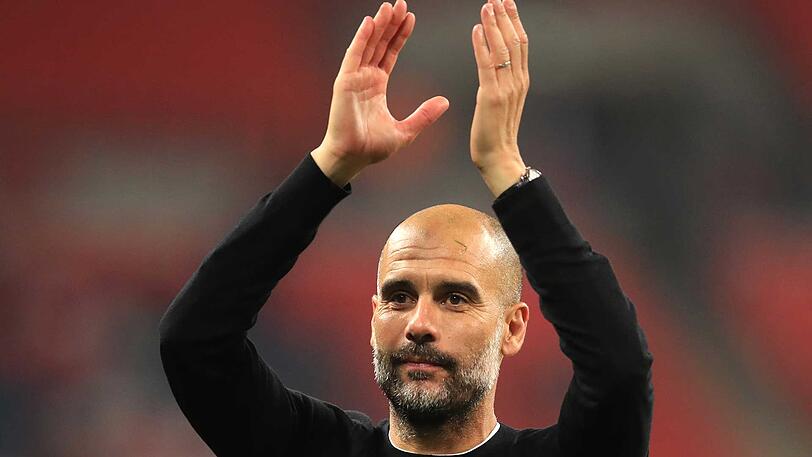Gratulation, Pep Guardiola! Der ehemalige Bayerntrainer gewinnt mit Manchester City die Premier League.