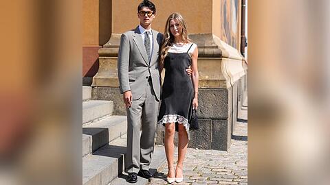 Graf Nikolai und Benedikte Thoustrup in Kopenhagen.
