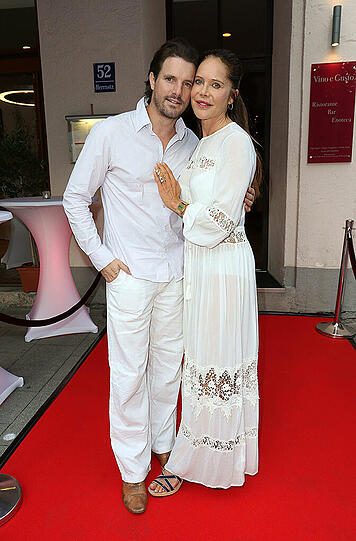 Doreen Dietel mit Tobias Guttenberg