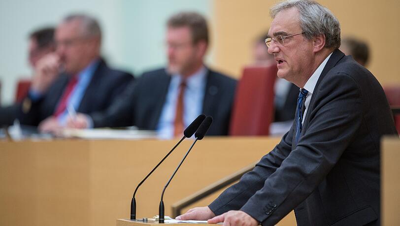 Florian Ritter im Plenarsaal im bayerischen Landtag. (Archivbild) Florian Ritter im Plenarsaal im bayerischen Landtag. (Archivbild)