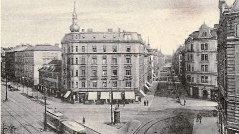 Der Goetheplatz 1905...