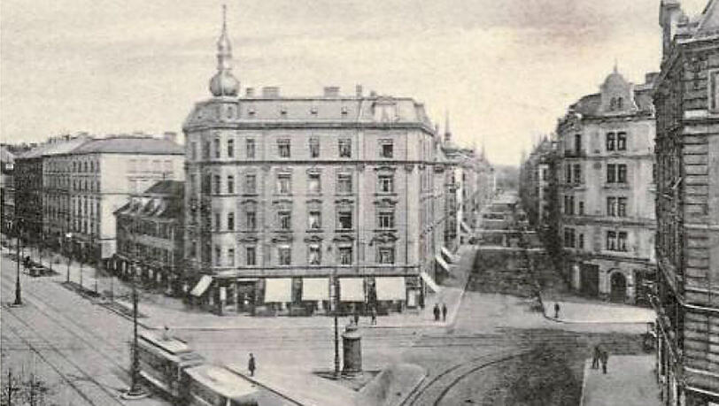 Der Goetheplatz 1905... Der Goetheplatz 1905...