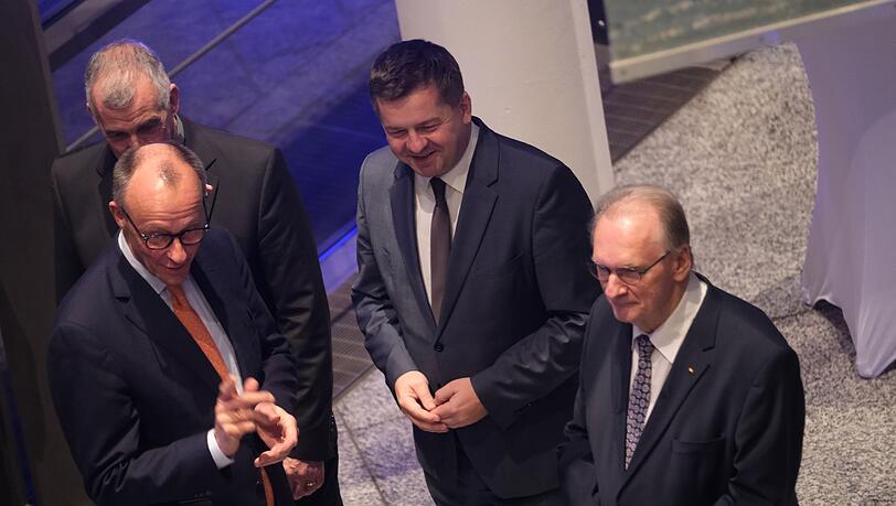 Merz sieht Grund f&uuml;r Zuversicht.