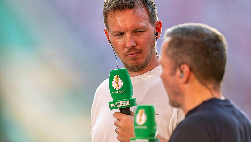 Klare Aussagen: Lothar Matthäus kritisiert Ex-Bundestrainer Julian Nagelsmann (l.). Klare Aussagen: Lothar Matthäus kritisiert Ex-Bundestrainer Julian Nagelsmann (l.).