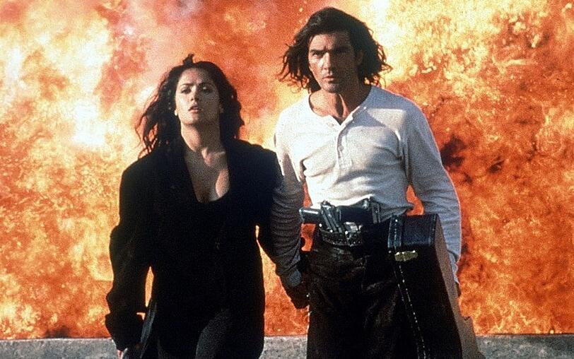 Der Durchbruch in Hollywood: In "Desperado" war Salma Hayek neben Antonio Banderas zu sehen. Der Durchbruch in Hollywood: In "Desperado" war Salma Hayek neben Antonio Banderas zu sehen.