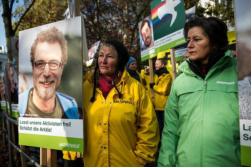 Sehen Sie hier Bilder vom Protest in Hamburg