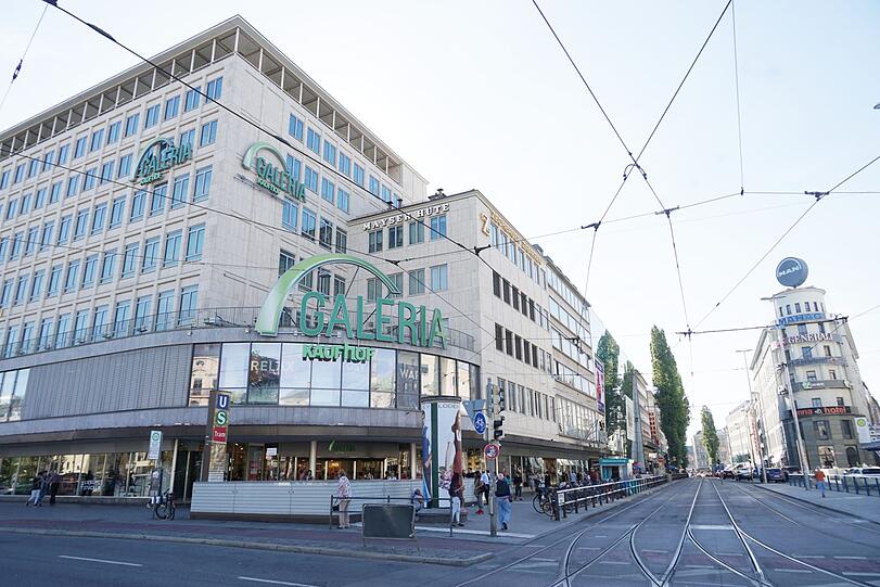 Die Kaufhof-Filiale am Münchner Stachus. Bis zu 600 Mitarbeiter sind hier beschäftigt.