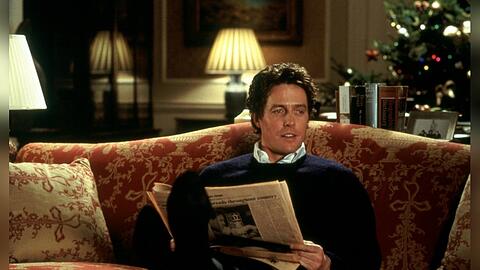 Hugh Grant als britischer Premierminister in "Tatsächlich Liebe".
