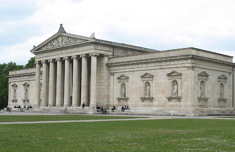 Berühmter Klenze-Bau: die Glyptothek am Königsplatz.