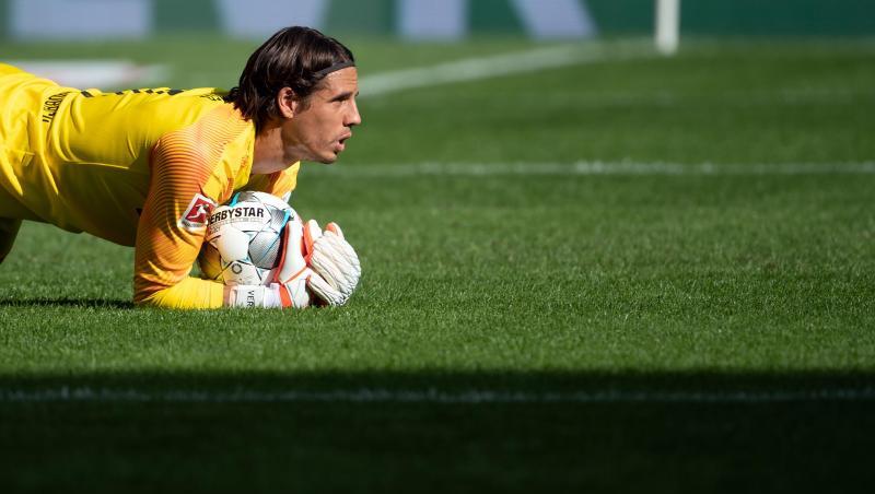 Gladbachs Torwart Yann Sommer spielt bisher eine überragende Saison. Gladbachs Torwart Yann Sommer spielt bisher eine überragende Saison.