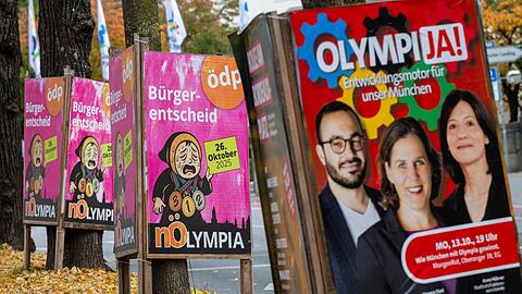 In München warben Befürworter und Gegner intensiv um eine Olympia-Bewerbung. (Archivfoto)