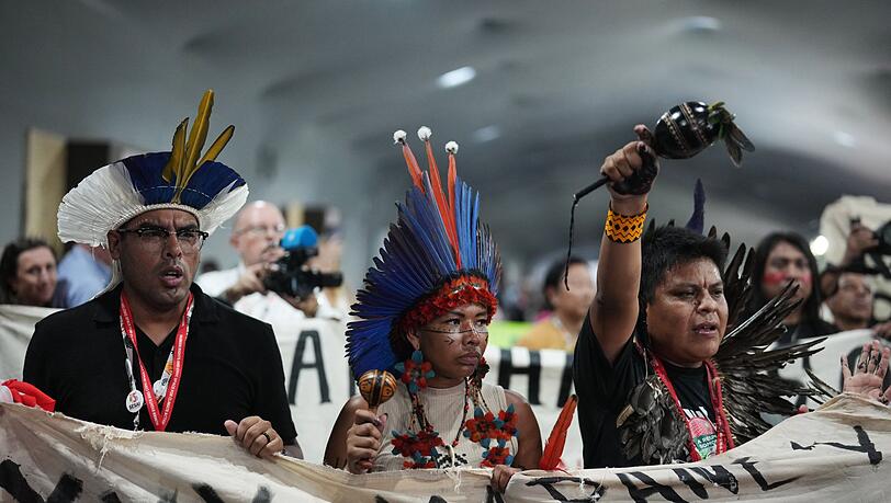 Der Klimagipfel war von Protesten Indigener begleitet worden.