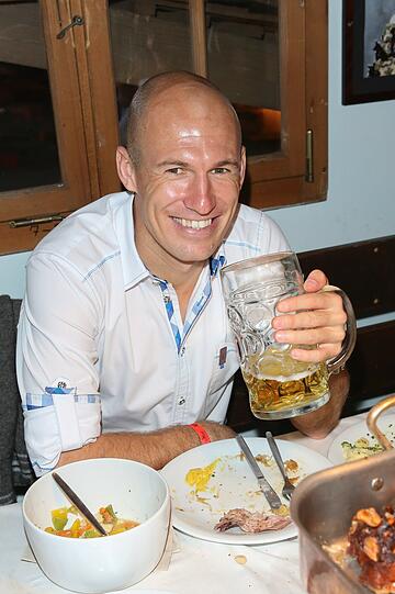 Der Holländer kann nicht nur was an der Kugel: Arjen Robben vom FC Bayern